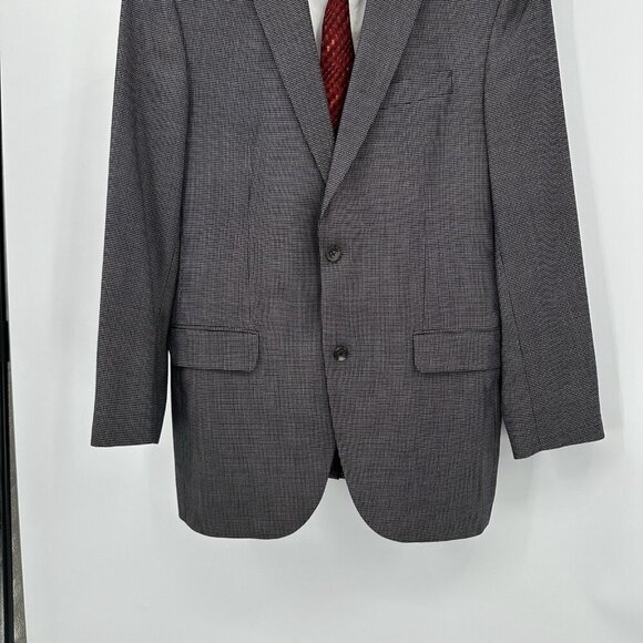DANIEL CREMIEUX LORO PIANA jacket blazer sport coat check 100% wool 40L - Picture 4 of 10